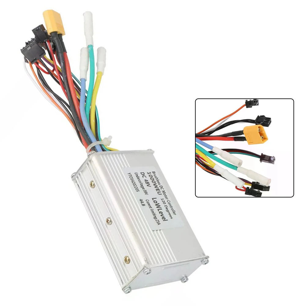 

Electric Scooter Controller 48V 25A Motor Board Daily Use Controller For Electric Scooter Premium Material Construction