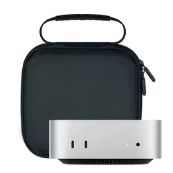 Carrying Bag for Mac Mini M4/M4 Pro 2024 Shockproof Travel Storage Bag Anti-Scratch Protective Case For Mac Mini M4 Accessories