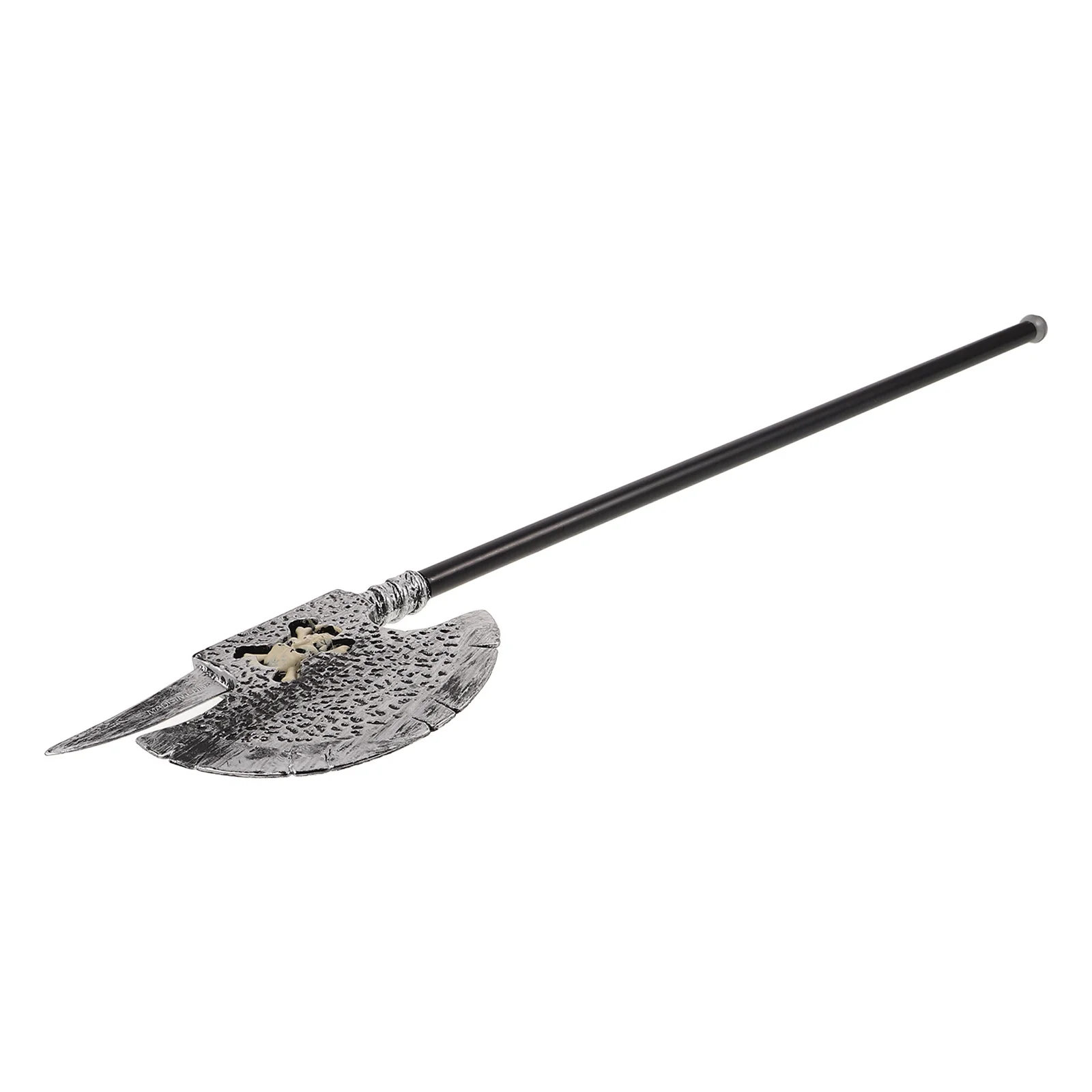 

Plastic Halloween Skull Axe Scary Hatchet Prop for Cosplay Costume Parties and Horror Events Plastic Halloween Axe