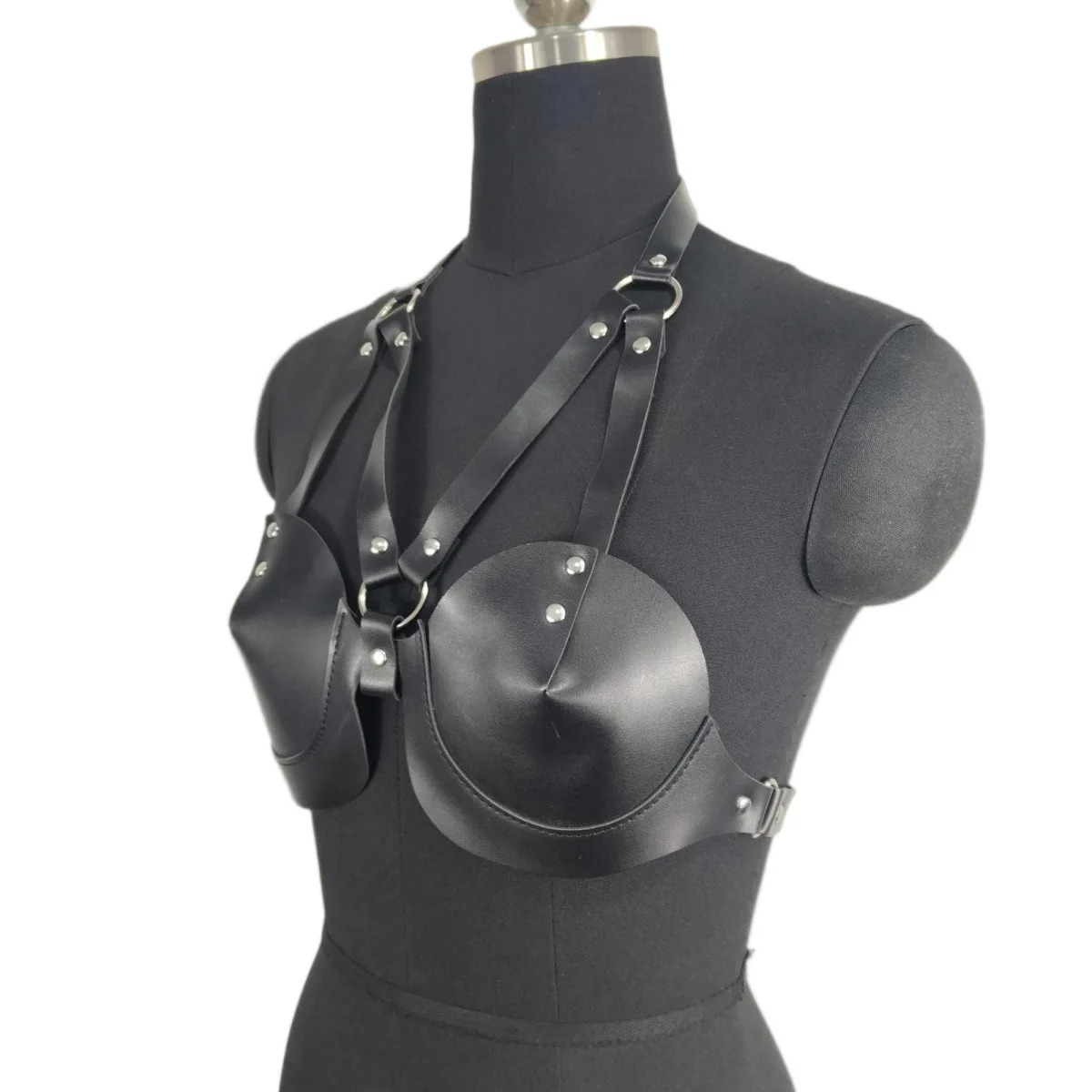 bad dragon sex toy Goth Queen Stand Up Collar Lace Capelet - X-Large
