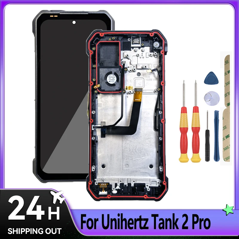 Für Unihertz 8849 Tank 2 Pro/Jelly Max/Jelly Star/Tank Mini/Tank 3/LCD-Display + Rahmen Komplette Montage für Mobiltelefon mit Werkzeugen – Detail 4