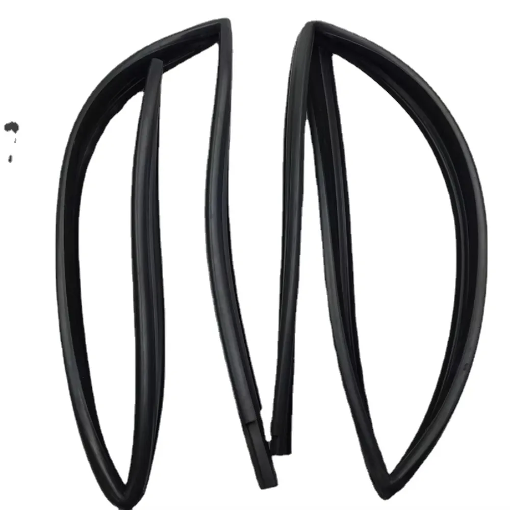 4 doors For Santana Pusan 99 Rookie 06 Car Rear Door on The Mud Tank Door Glass Seal Rubber Strip Car Wash Maintenance Fillers