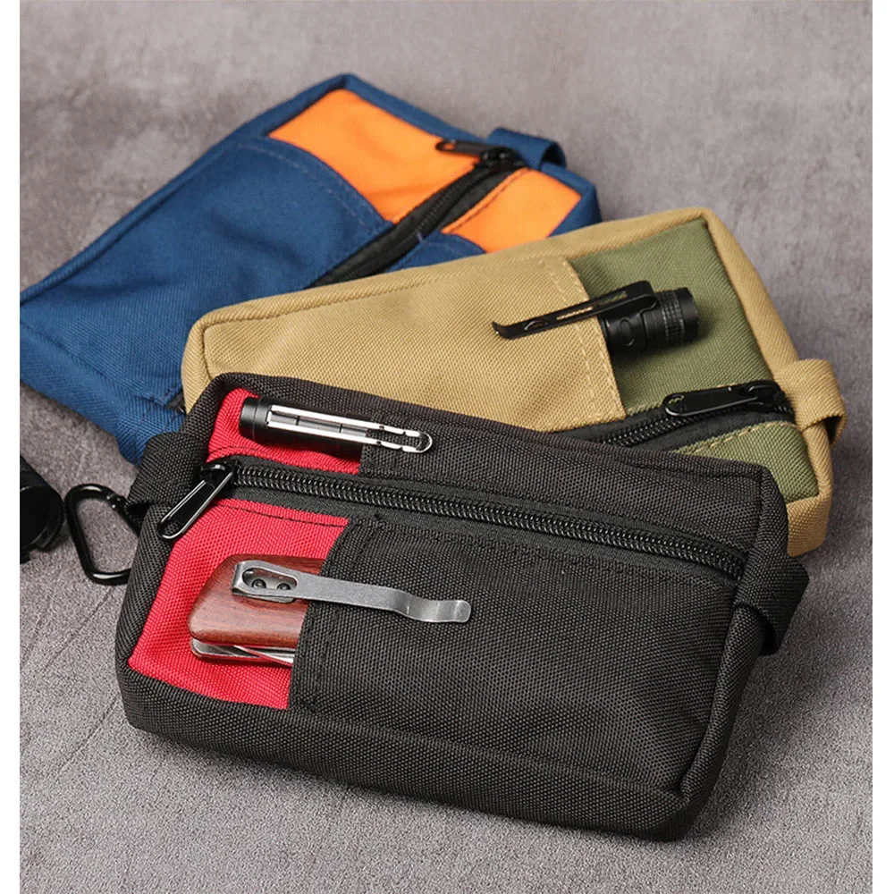 Tactical Mini Pouch Durable Wallet Outdoor Multi Card Bag Tool Storage Bag Molle Pouch Wallet Portable Key Card Case Pouch Bag