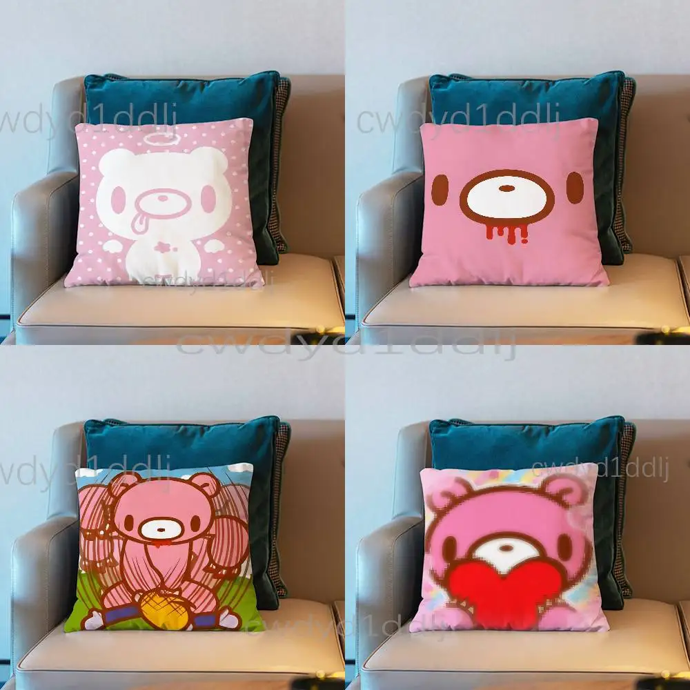 

Cute G-Gloomy Bear Pillow Case Cover Square Sofa With For Pattern Comfortable Cushion suitable Of Room