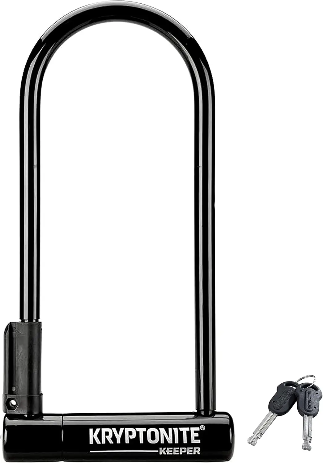 

Велосипедный U-образный замок Keeper, противоугонный замок для велосипеда, стальная дужка 12 мм с крепежным кронштейном и