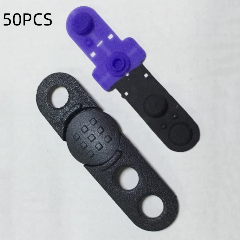 

50PCS/Lot Radio Launch Talk PTT Bezel and Rubber Button for Motorola DGP6150 DGP4150 DP3400 DP3401 XPR6550 XIR P8268 Accessories