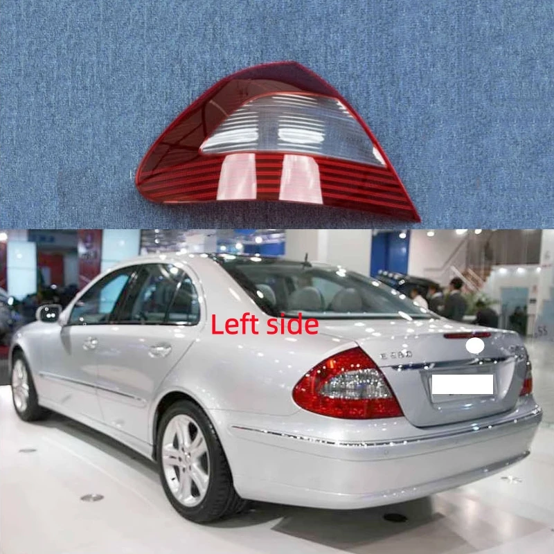 For Mercedes Benz E-CLASS W211 2006 2007 2008 2009 Taillight Shell Replacement Brake lights Lens Taillight Glass Rear Cover