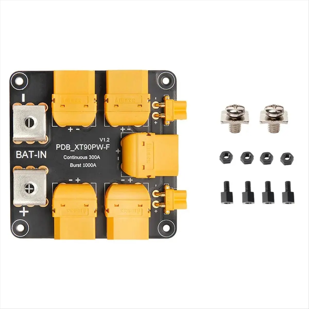 SWXF For Power Distribution Board (PDB) 300A Side Entry for Adapter Cable Pre-Soldered with XT90 & XT30