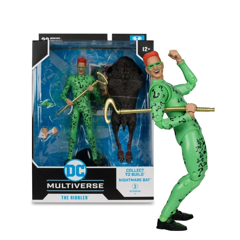 New Dc Multiverse Batman Forever Robin Riddler Action Figure Dollnr Pvc Collectible Toys For Childrens Surprise Gift