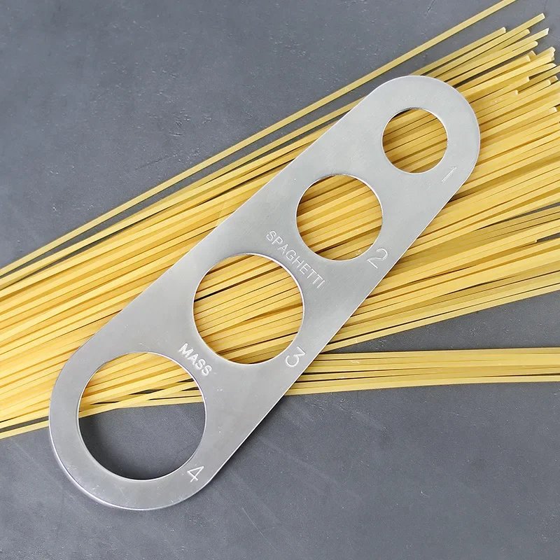 Dispensador de fideos, regla de pasta de plástico, aparato de medición de fideos, dispositivo de cocina, fabricante al por mayor