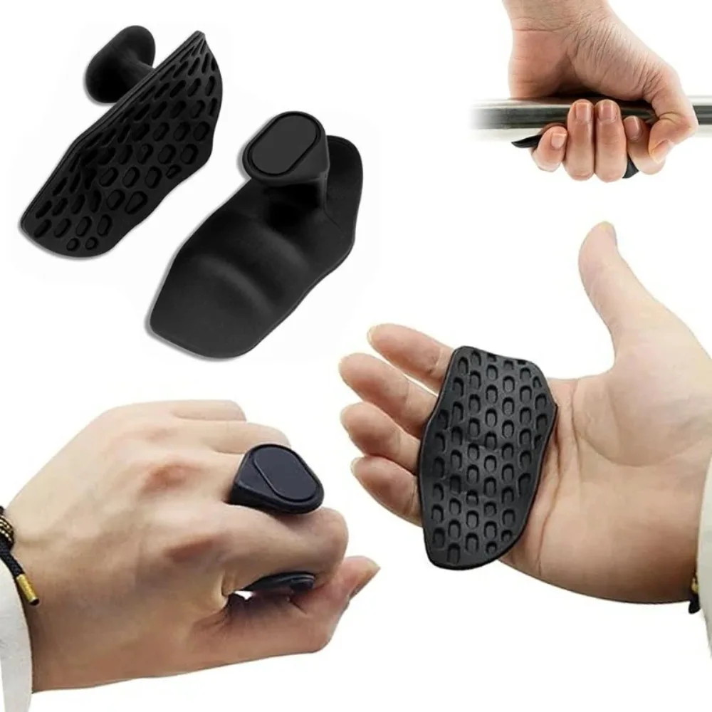 Non Slip Fitness Grips Ergonomic Silicone Gloves Suitable for Weightlifting Pull‑ups Gym Training and Daily Fitness Workouts