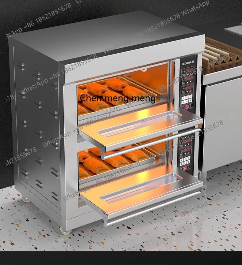 MF Memory Menu Commercial Smart Oven Double Layer Large Capacity Cake Pizza Baking Oven