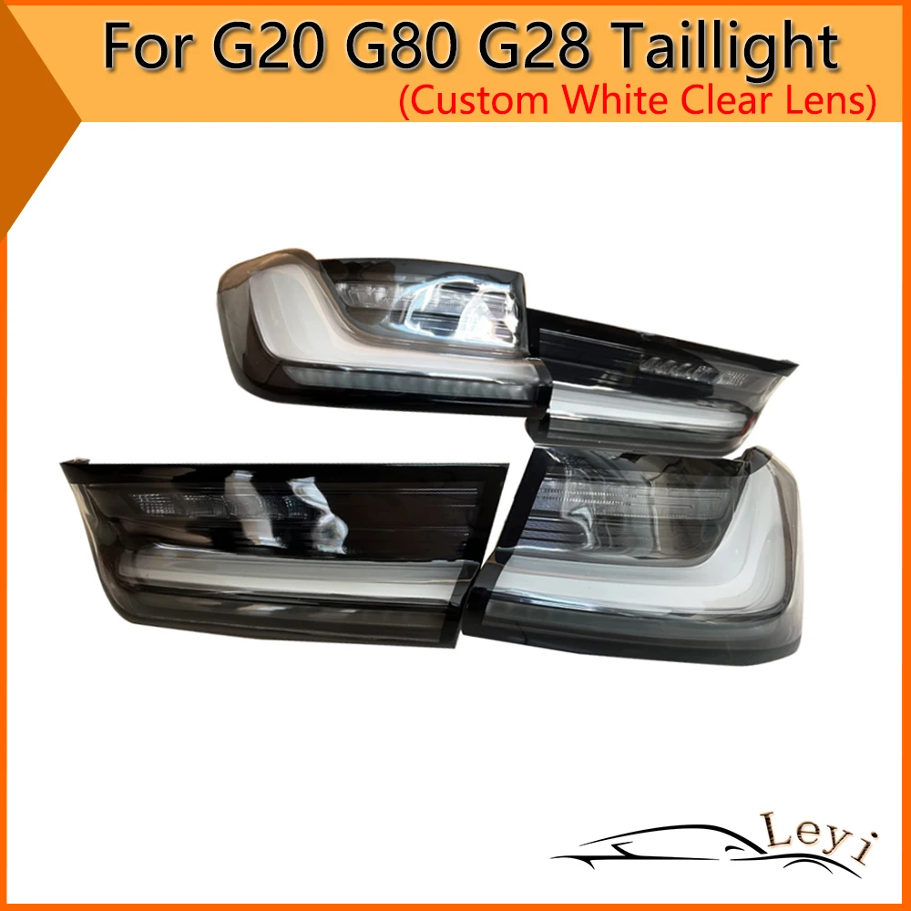 

Taillight For BMX G20 G28 G80 clear lens white custom Turning Signal Position Reversing Brake Parking Rear Lamp Plug And Play