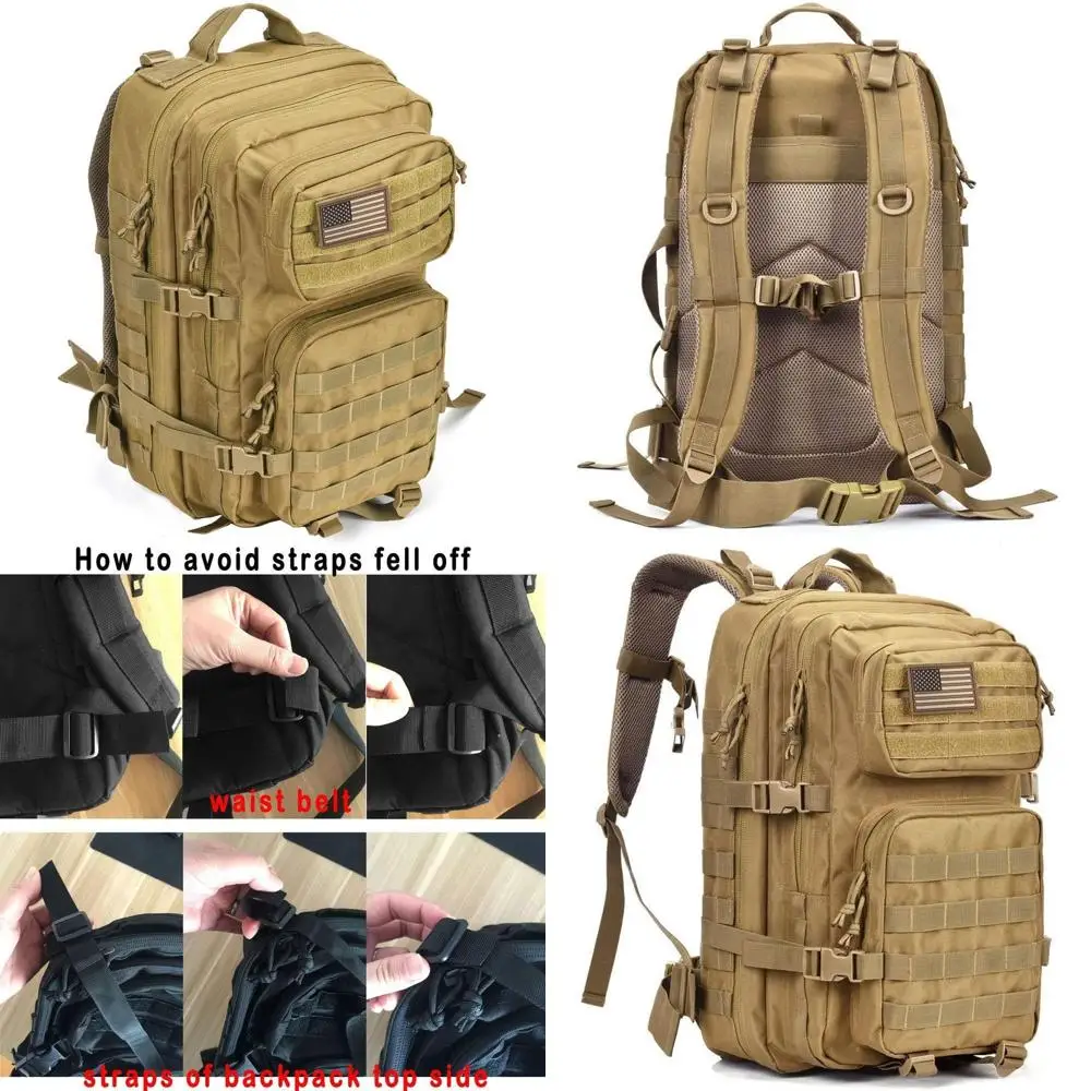 

Трехдневный тактический рюкзак с системой MOLLE для армейского использования