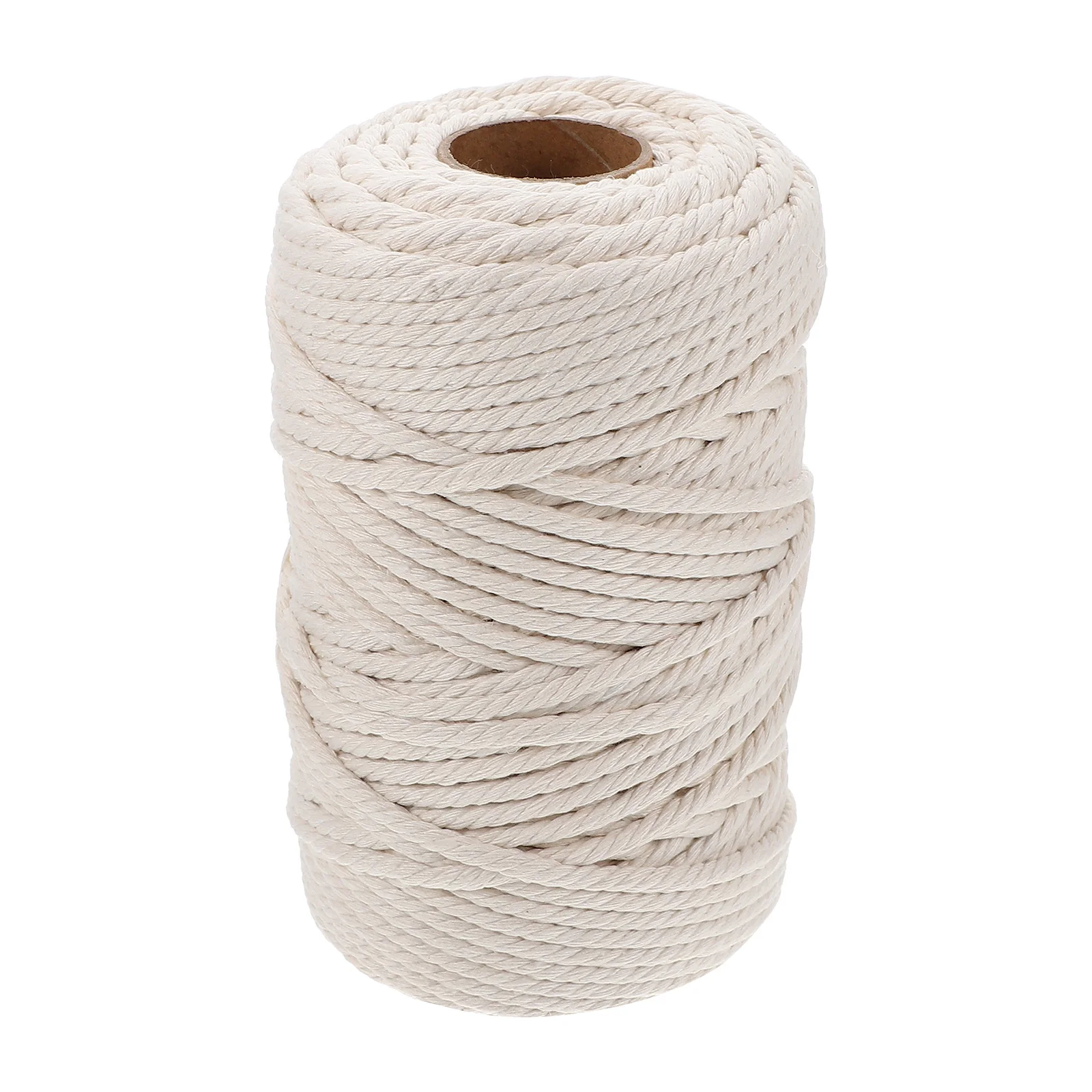 

1 Roll Creative Tapestry Cotton Rope White Multipurpose DIY Braided Cord Ideal for Handcrafts Decorations Christmas Tree