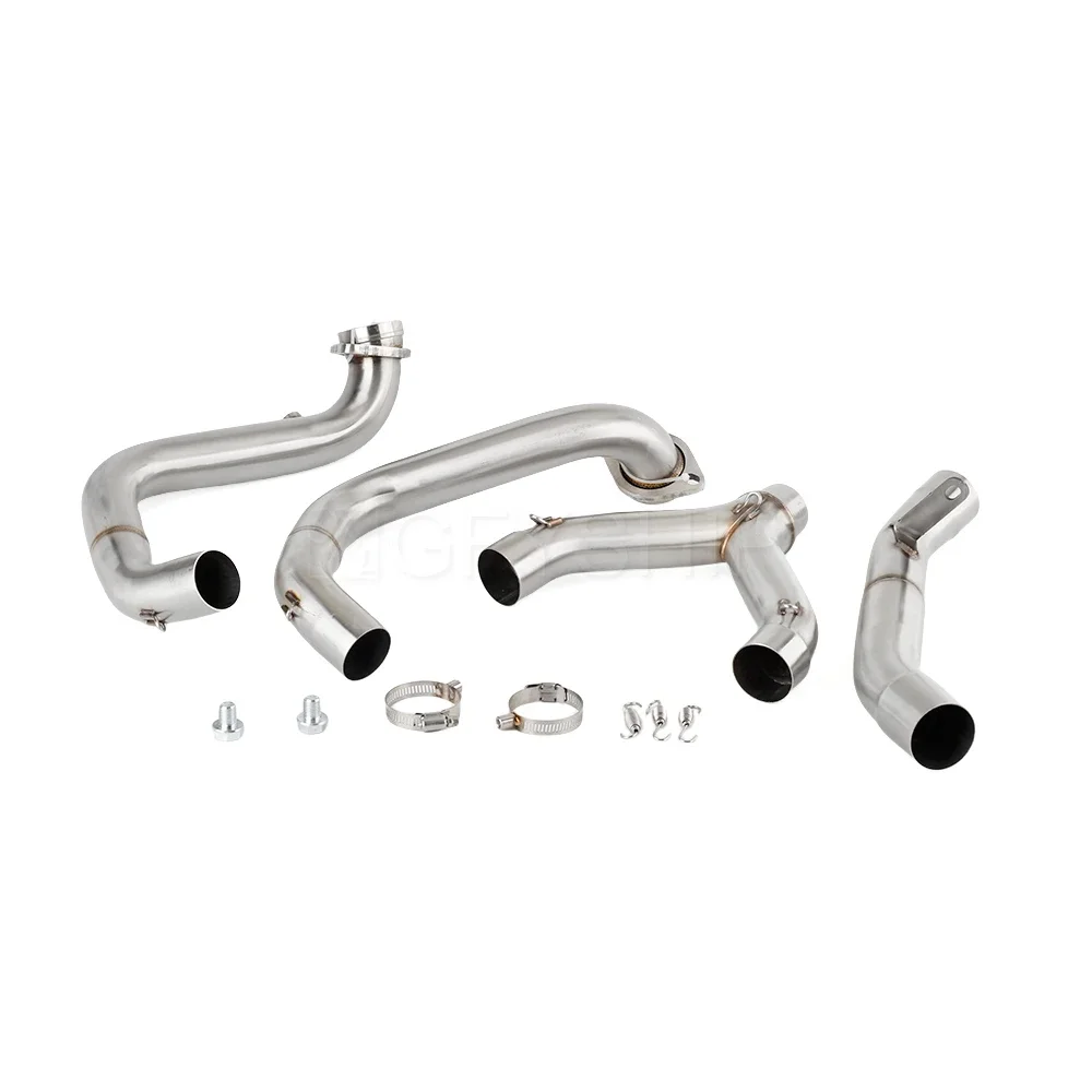 

Mandello 100 Motorcycle Exhaust Header Link Pipe For Moto Guzzi V100 Mandello 2022 2023 2024 V 100 For Orinigial Escape