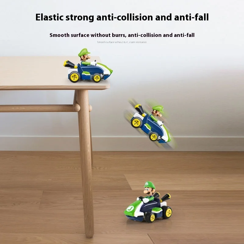 Voiture de course électrique Super Mario pour enfants, voiture télécommandée, mini jouet, anime périphérique, vente en gros, souptoys, garçon