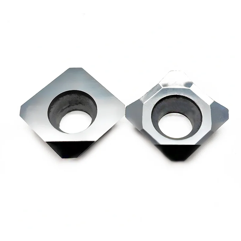 PCD CBN Diamant CNC-Einsatz SEHT1204 RPMT1003 kann Aluminium, Kupfer, Stahlguss, gehärtete Teile und andere Materialien bearbeiten. – Detail 6