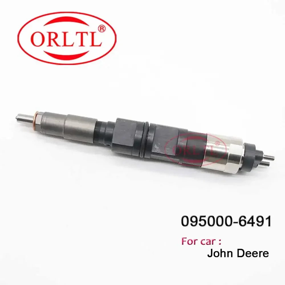 6491 Diesel Fuel Injector OEM RE529118 RE524382 095000-6490 095000-6491 6490 for JOHN DEERE D7430 Engine 6068HL482