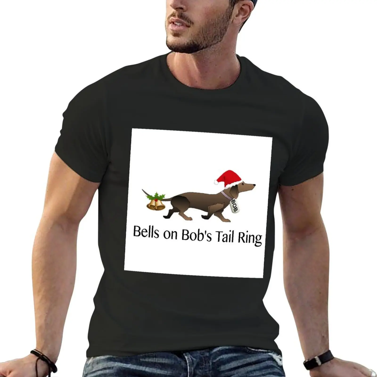 BELLS ON BOB'S TAIL RING T-Shirt anime designer shirts mens clothing