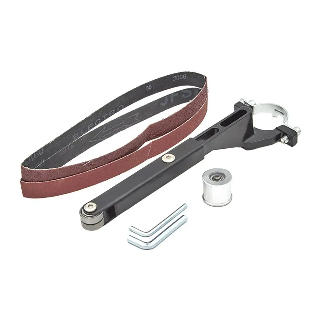 เครื่องบดมุมวงเล็บเจียรแบบพกพาทนทานน้ําหนักเบา 1 ประแจปลายเปิด Universal เครื่องขัดเข็มขัดโลหะสําหรับร่องเจียร