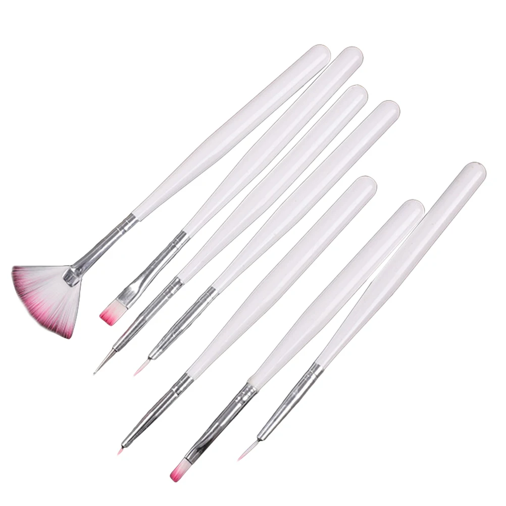 

14 Pcs Nail Art Brush Set Professional Manicure Tools Lightweight Long Handle Pens Home Use Gift Ideas Nail Painting Accessories
