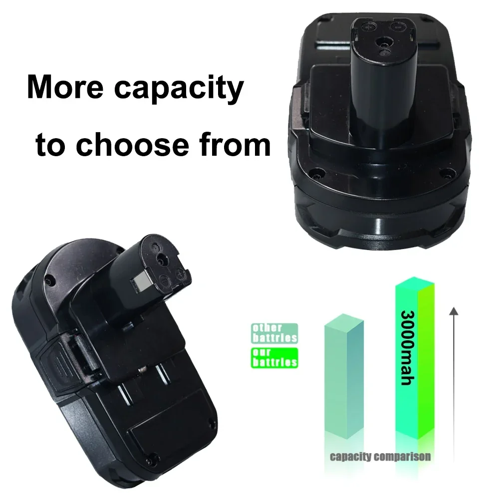 

For RYOBI 18V 3000/4000/5000mAh Li-ion Batterie Replacement battery for Cordless Drill P108 P104 P105 P102 P103