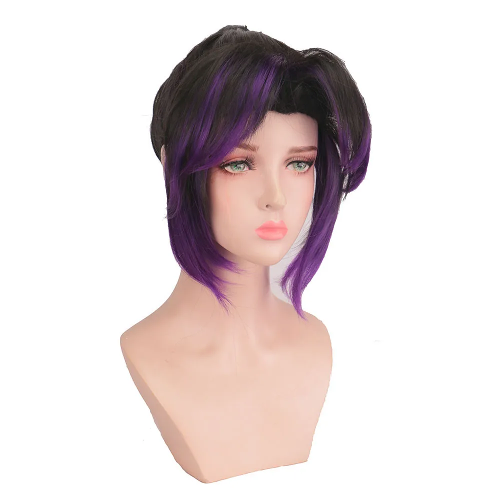 Kochou Shinobu Pruiken voor Halloween Cosplay Dames Cosplay Outfit Pruik Synthetische Pruiken voor Kostuumfeest