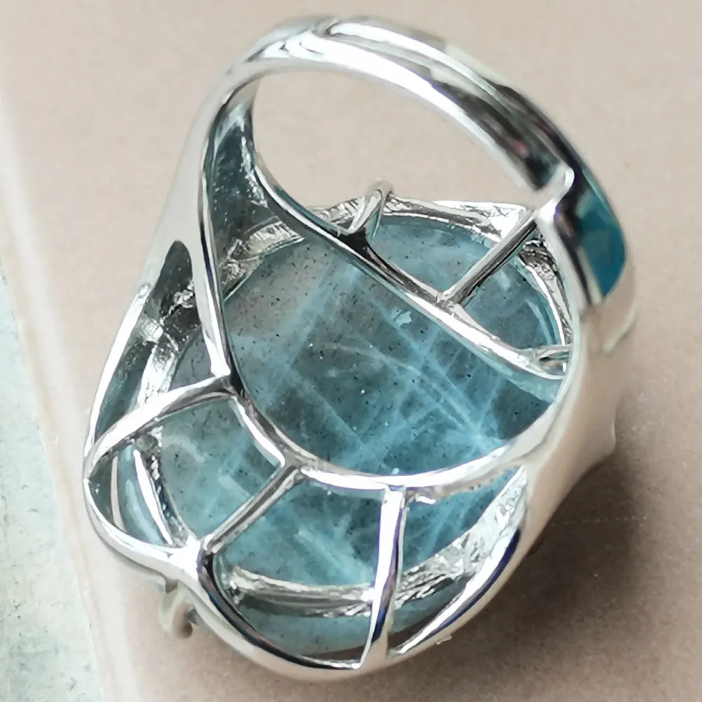 لابرادوريت حبة الدائري PWB1018