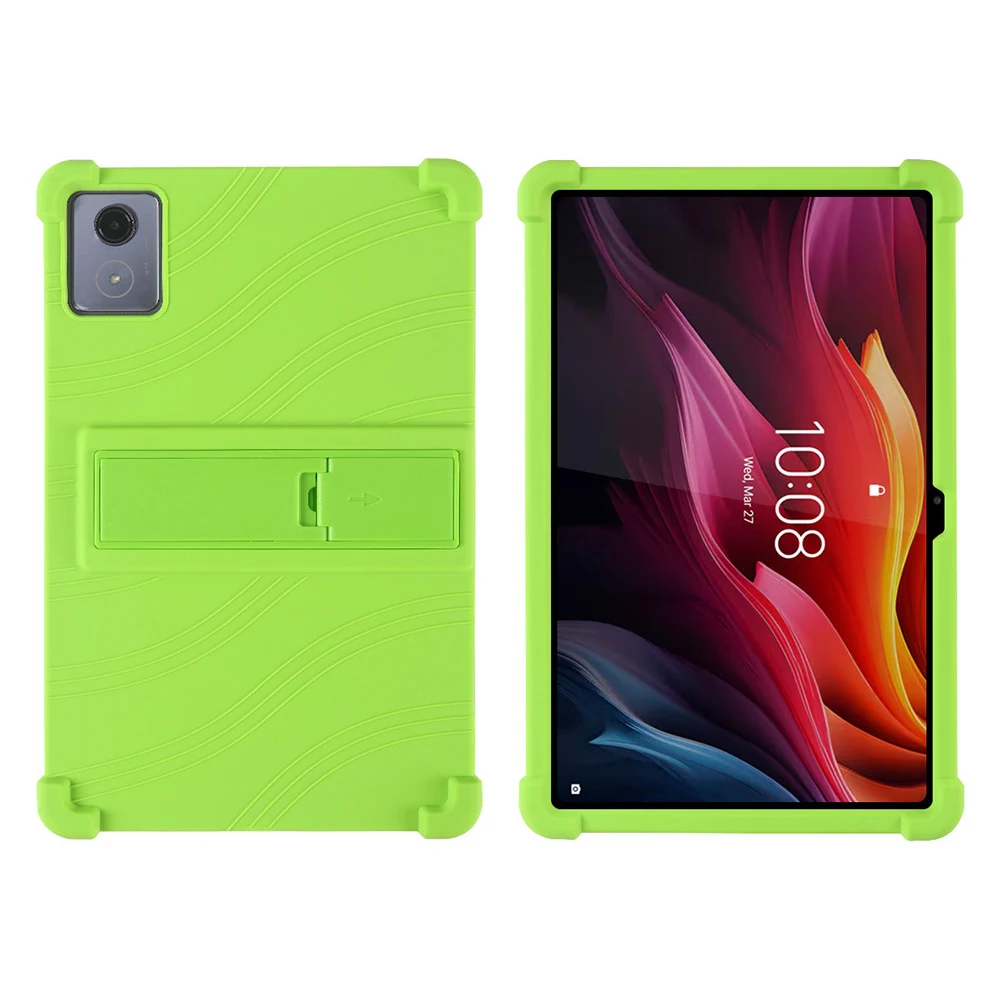 Case For Lenovo Tab K11 Plus 11.45 inch TB352FU Super Shockproof Soft Silicone Protective Case Stand Cover