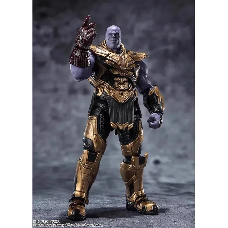 

Bandai Thanos SHF Avengers 4 Ultimate Battle Infinity Legend Reborn Edition movable figures model toys collection ornaments gift