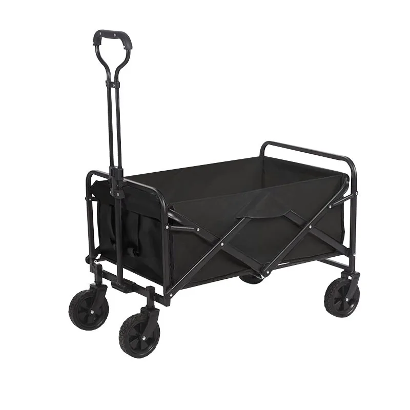 Camping Vehicle  Outdoor Foldable  Oversized Campsite Cart Picnic  Trailer Camping Handlebar  Stall
