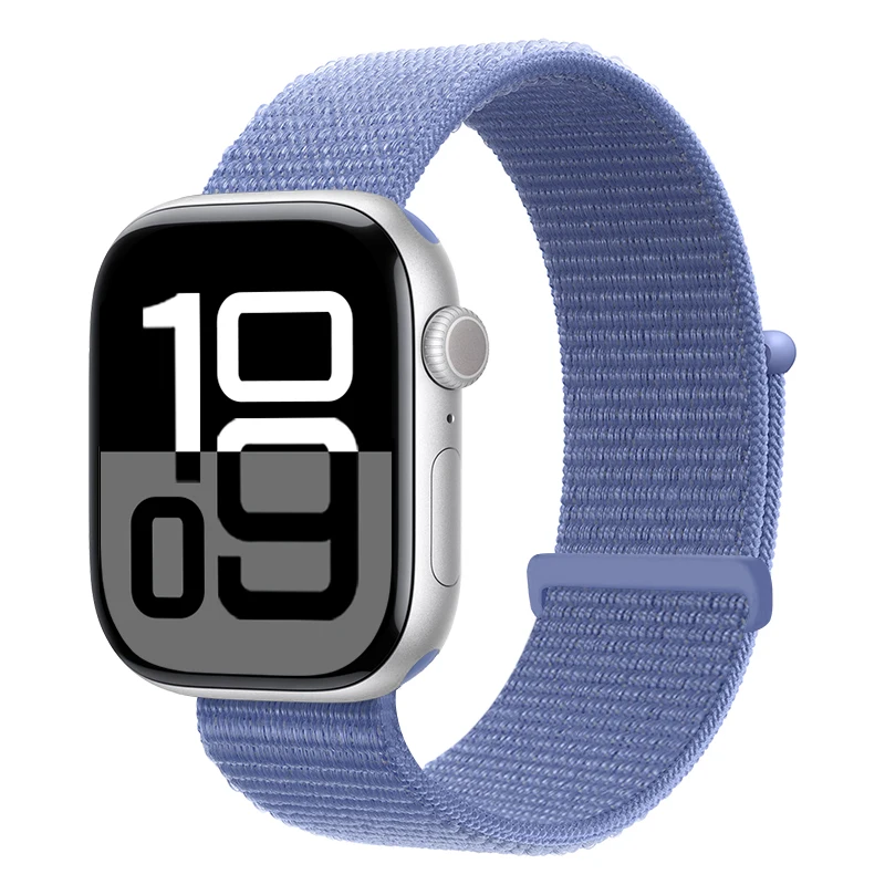حزام لساعة أبل الفرقة 45 مللي متر 44 مللي متر 40 مللي متر 42 مللي متر 41 مللي متر 46 مللي متر 49 مللي متر الرياضة النايلون حلقة سوار Correa iWatch سلسلة 10 9 SE 8 7 Ultra 2