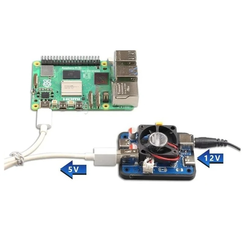 Power PD Trigger Activation Module Jetson 5V5A 27W PD DC USB Dual Input Wide Voltage Dual Output