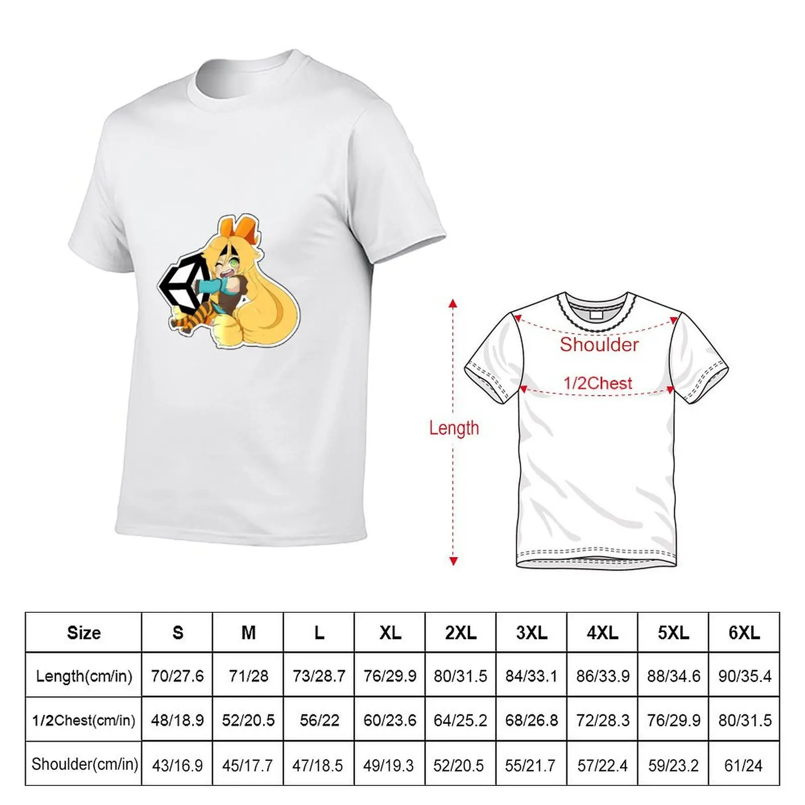 Unity Chan Mascot T-Shirt sublime gifts for boyfriend tshirts for men