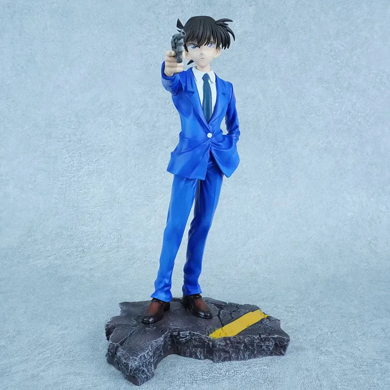 Conan Edogawa Mouri Kogorou Jimmy Kudo Modelo Richard Moore Action Figure Figuras Anime Periférico Manga GK Estátua Presente para Crianças
