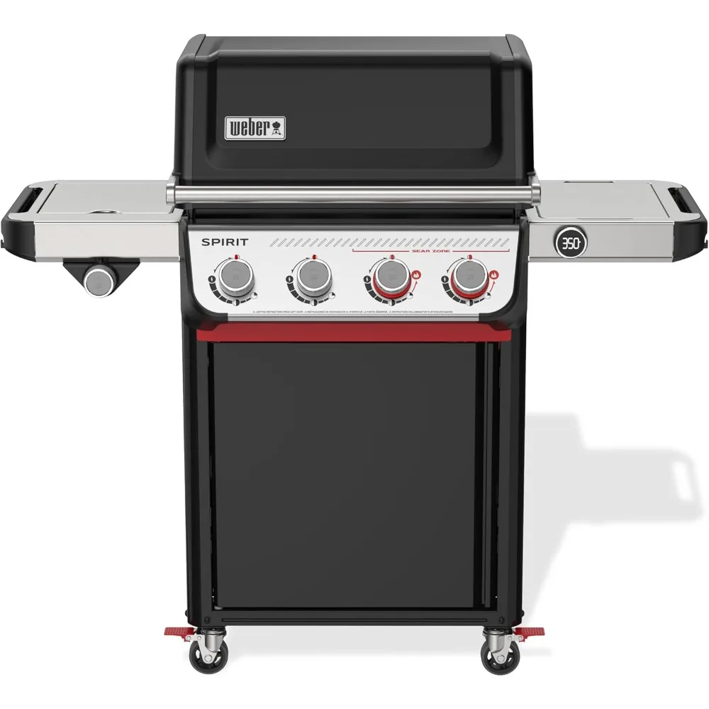 

Weber Spirit 4-Burner Liquid Propane Gas Grill in Black