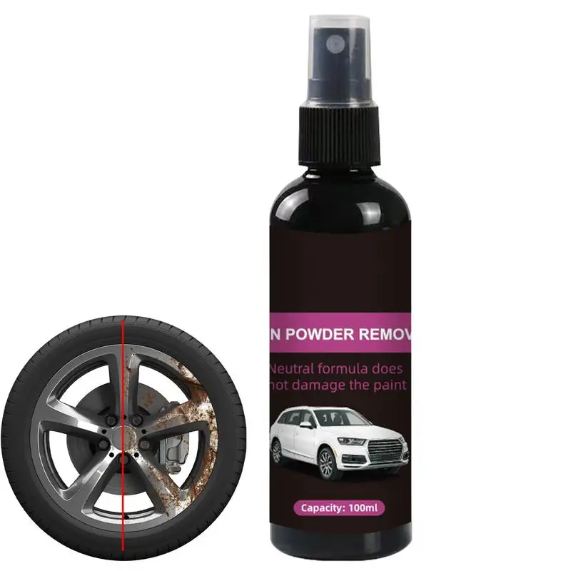 30ml Rust Remover Cleaner Spray Car Detailing Maintenance Multi-Purpose Supplies Auto Accessories Gadget Anti-Rust Metal Chrome