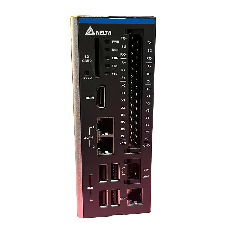 جديد الأصلي دلتا AX-816EP0ME1T 16 محور EtherCAT الاتصالات CODESYS Softmotion Linux OS + QT HMI NPN وحدة تحكم الإخراج #1