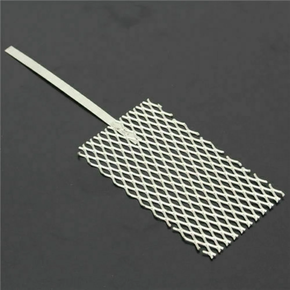 Mesh 2x4 Inch Platinized Titanium Anode For Rhodium, Palladium Plating