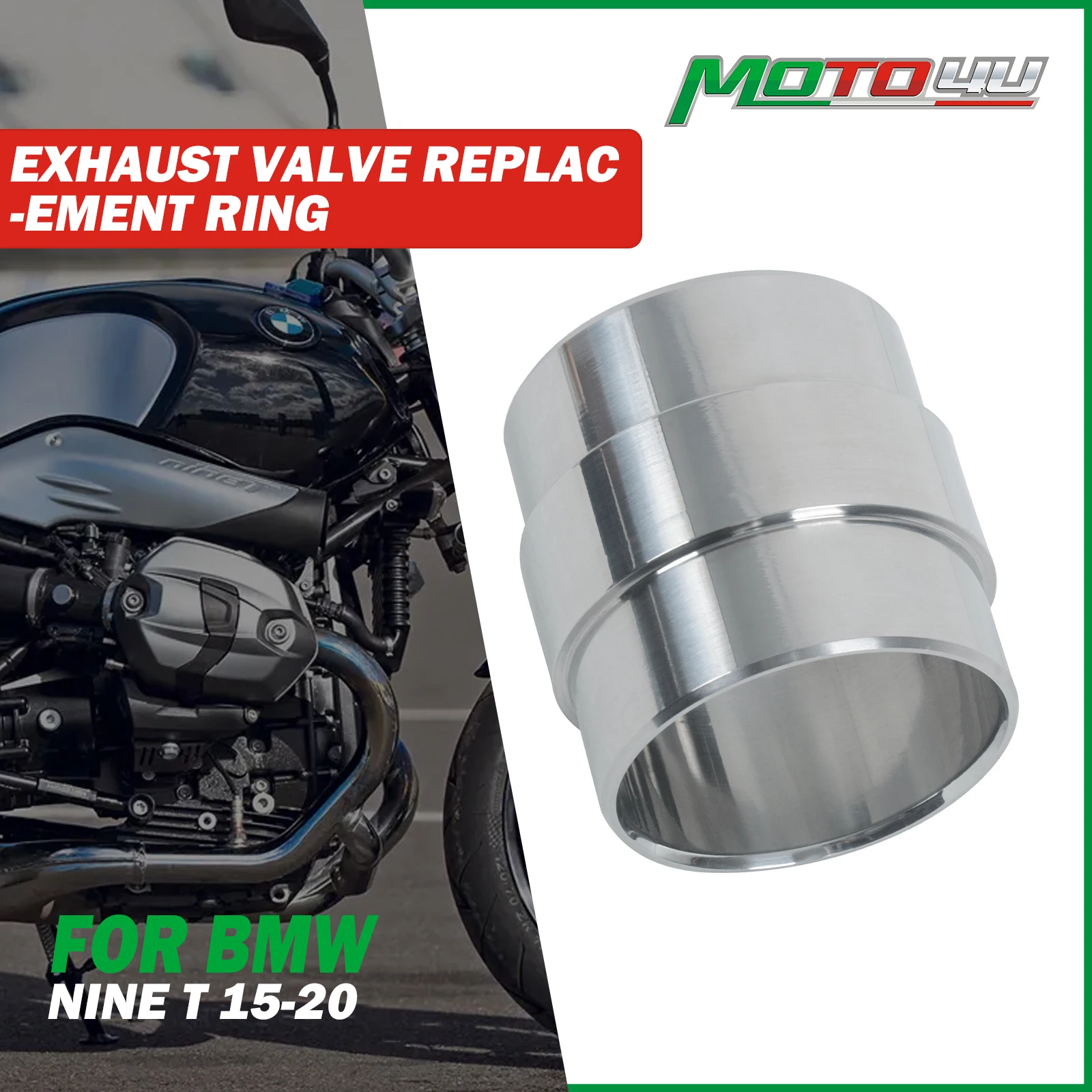 

1PC Valve Replacing Unit Motorcycle Exhaust Valve Replacement Ring For BMW R Nine T r9t 2015 2016 2017 2018 2019 2020