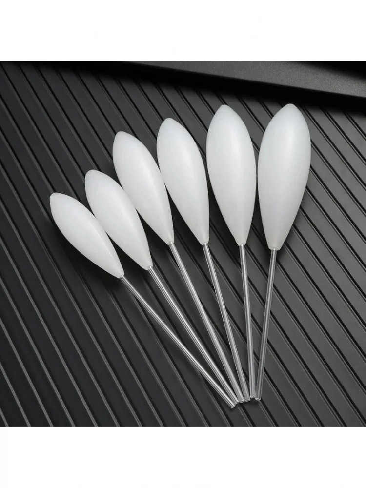 Flotteur de pêche en acrylique en forme de bombe, Bobber vers le haut pour carpe, matériel de pêche au bar, accessoires de bouée flottante