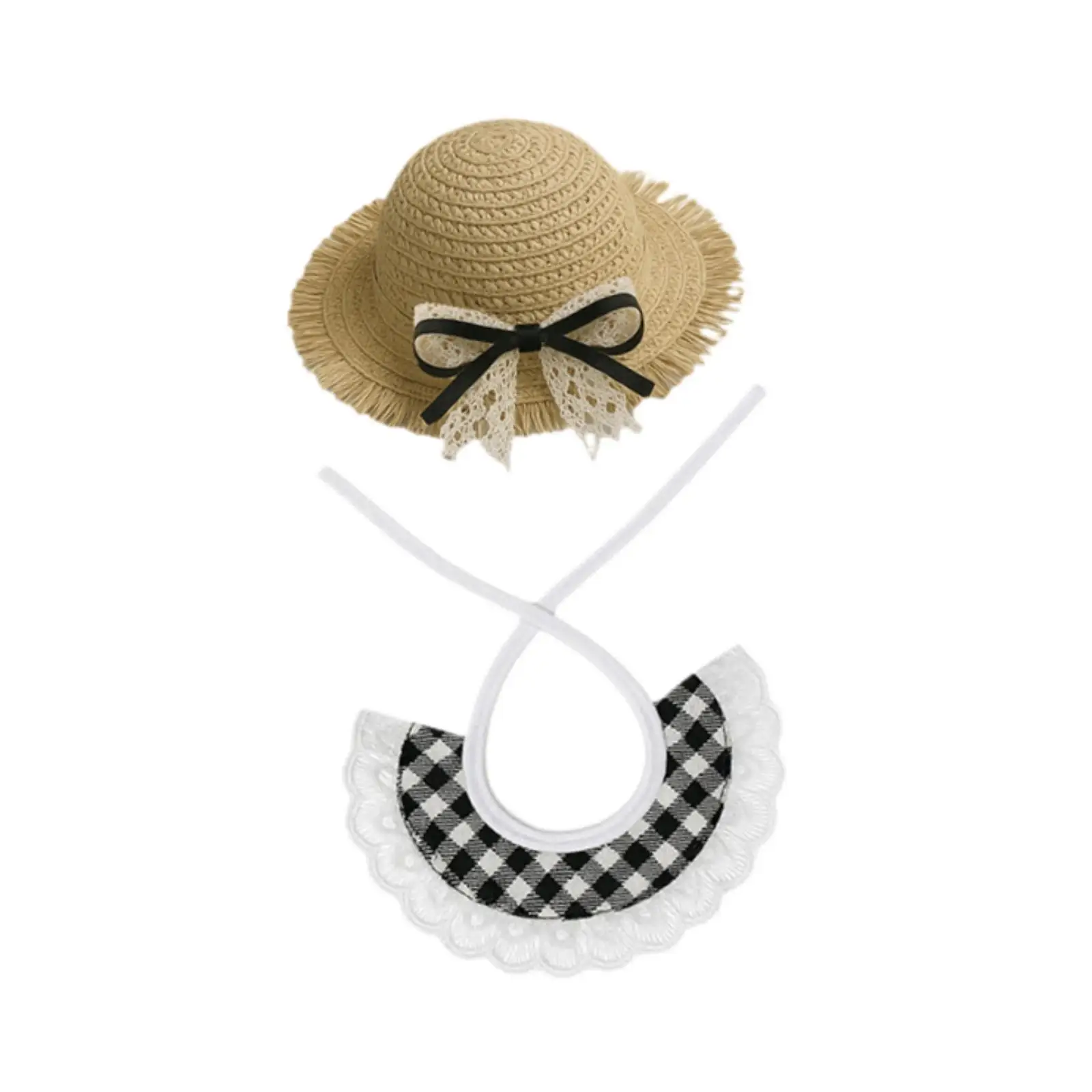 

Goose Outfit Hat and Collar Decorative Fits 23 inch 17 inch Statue Cement Goose Clothes for Backyard Holiday Home Party Patio