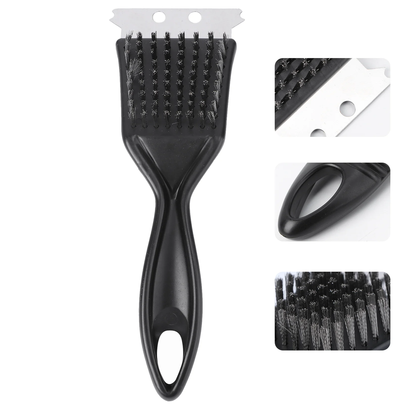 Outdoor Accessories Scrubber Metal Wire Brush Pointed Tail Griddle Cleaning Kit