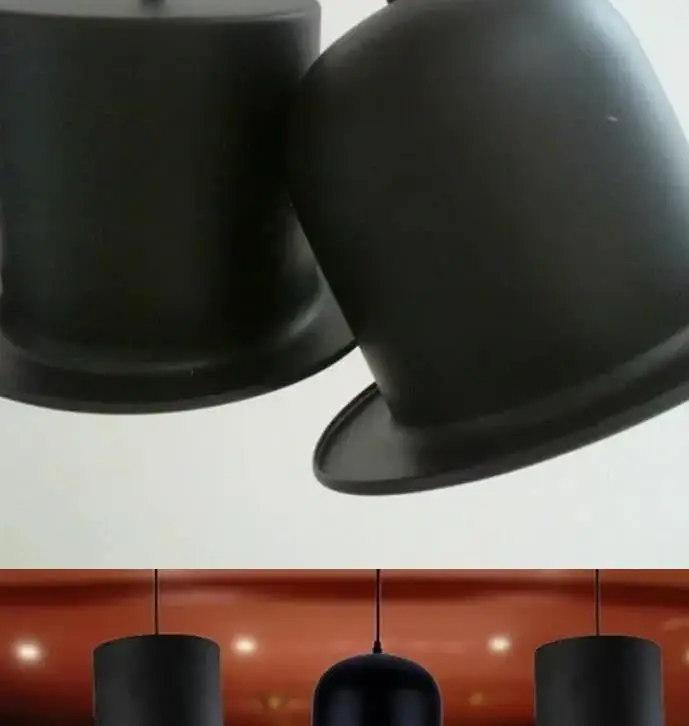 hat shape musical instrument pendant light small vintage restaurant lamp bar pendant lamps