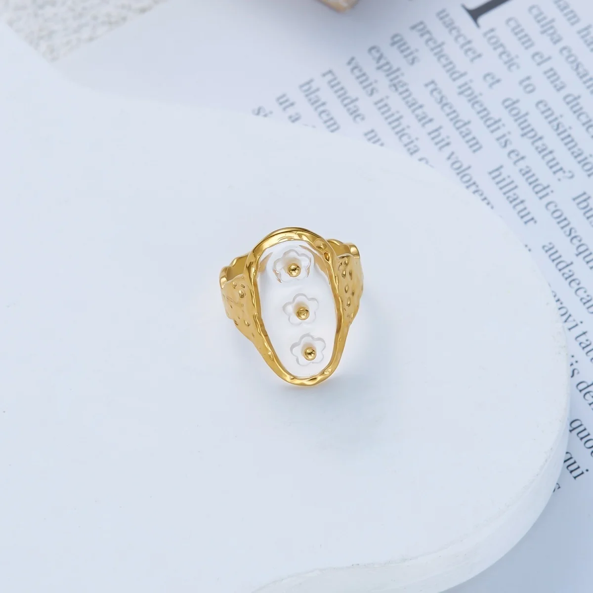 Vintage-Ringe mit Blumen-, Ranken- und Blattmotiven, spiralförmig gewickelt, mit Schlangenmuster, für Damen und Herren, aus Edelstahl, geometrische Ringe, Schmuck. – Detail 19