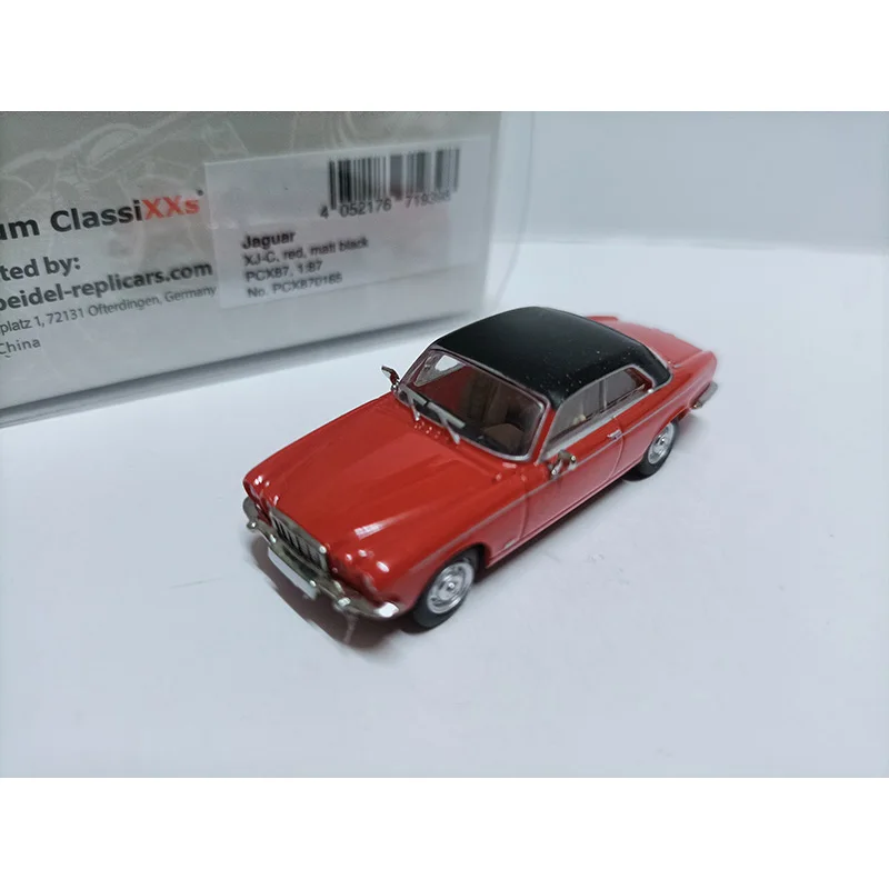 

1:87 масштаб Jaguar XJ-C Пластиковые модели автомобилей коллекционные украшения