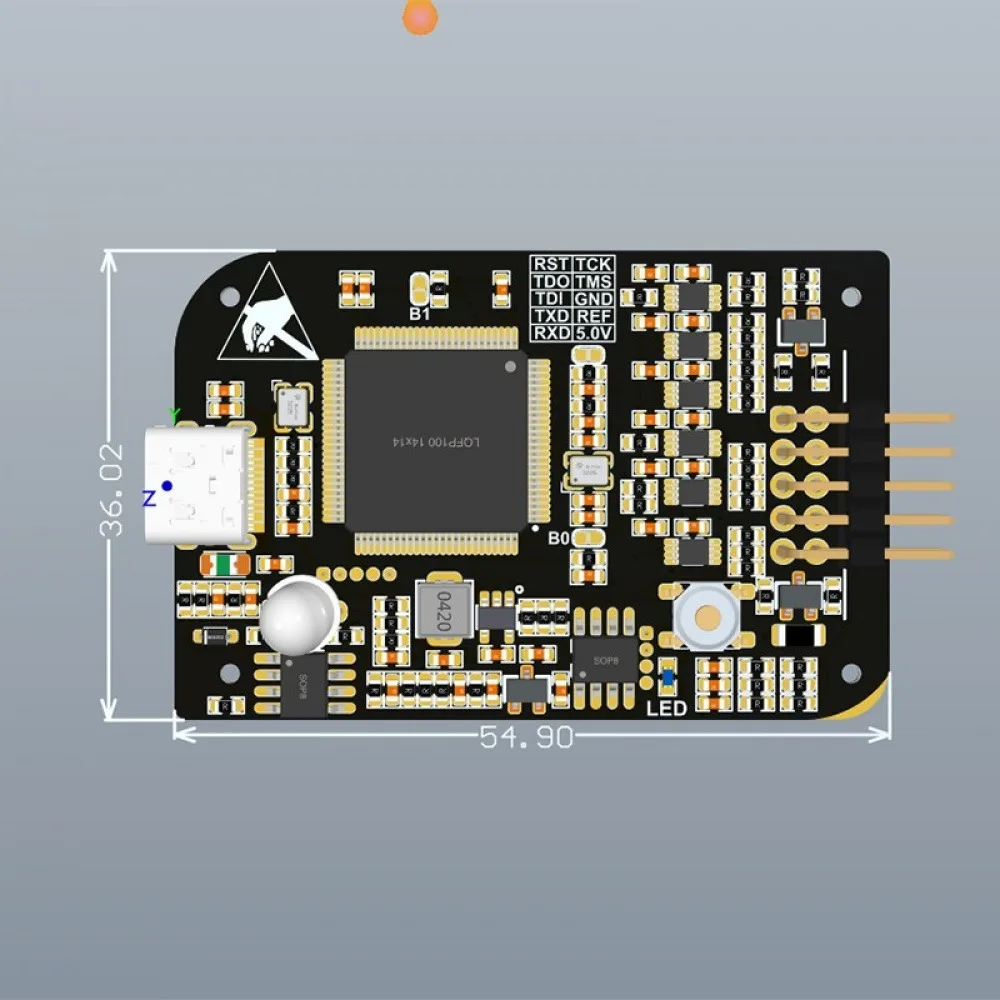 V9 Ultra Mini Enhanced Emulator Downloader ARM Emulator Single-Chip Microcomputer Burning Board With USB To TLL Serial Port Chip
