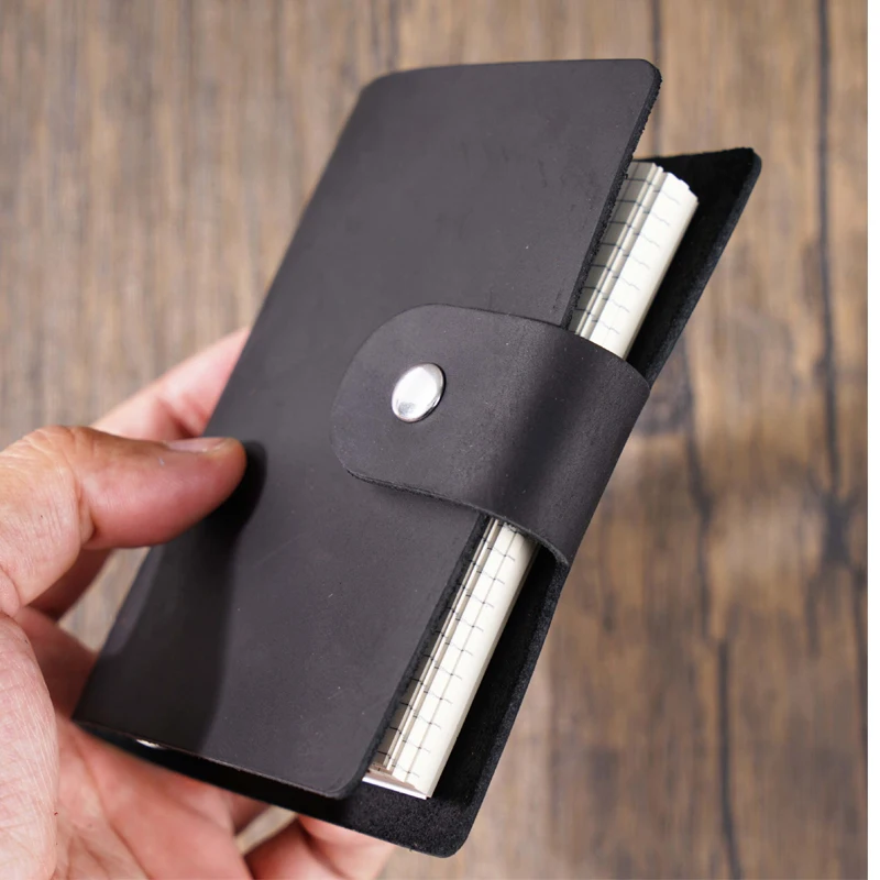A8 Mini Notebook Loose leaf Notebook Schedule Book Leather Hand Account Portable Pocket Notepad Loose-leaf Hand Book