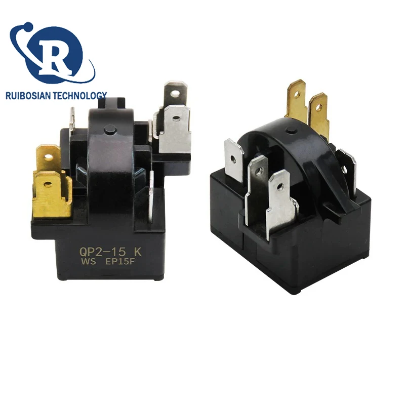 PTC refrigerator compressor starter QP2-15K starter thermal protector electrical appliance